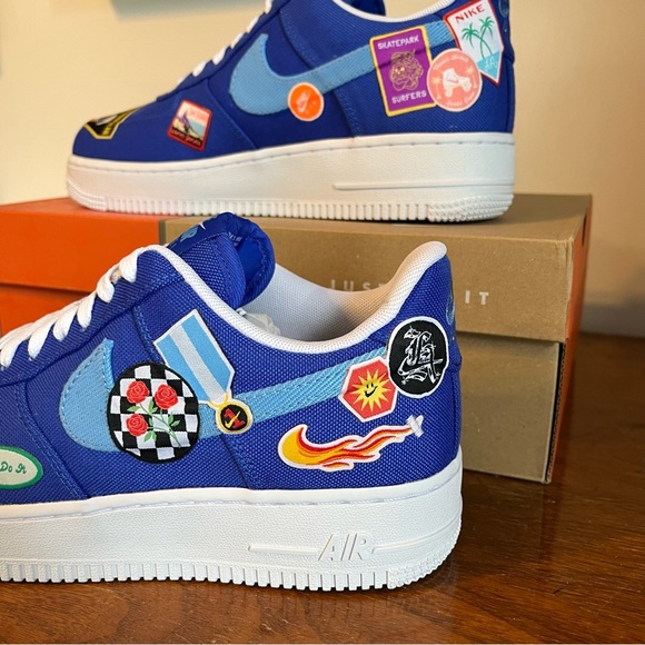 NIKE Women’s Air Force 1 ‘07 All Patched Up - Picture 3 of 11